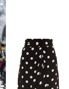 Saia Lápis Poá Saia Lápis Poá