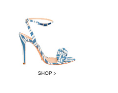 Sandália Flower Listras Blue Sandália Flower Listras Blue