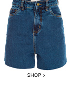 Short Jeans Dark Blue