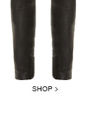 Calça Skinny Couro Stretch