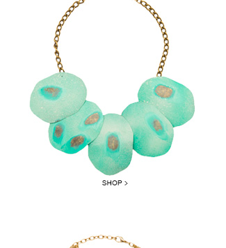 Colar Pastilha Corrente Turquesa Colar Pastilha Corrente Turquesa