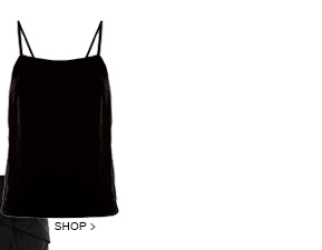 Blusa Alça Veveta Preta