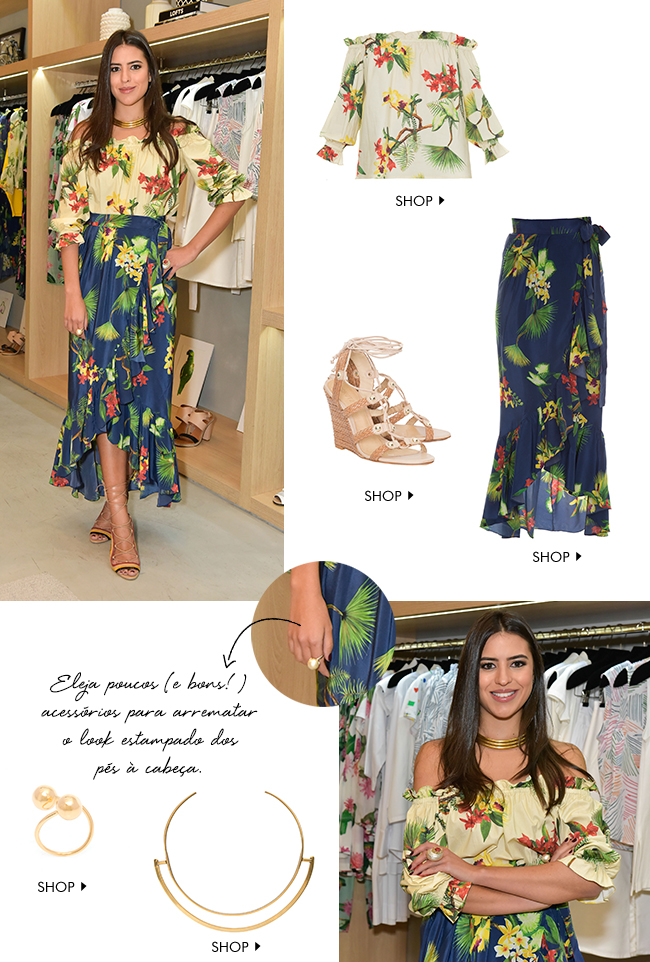 get the look amanda cassou veste peças da coleção o jardim de sonia da isolda à venda no gallerist blog & shop