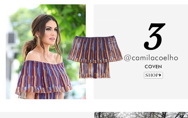 camila coelho veste coven para gallerist