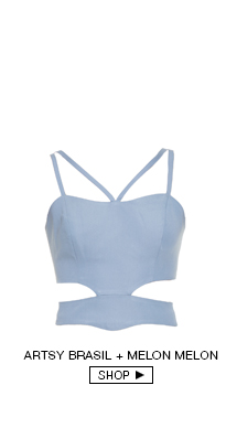 top cropped melon melon + artsy brasil disponível no gallerist