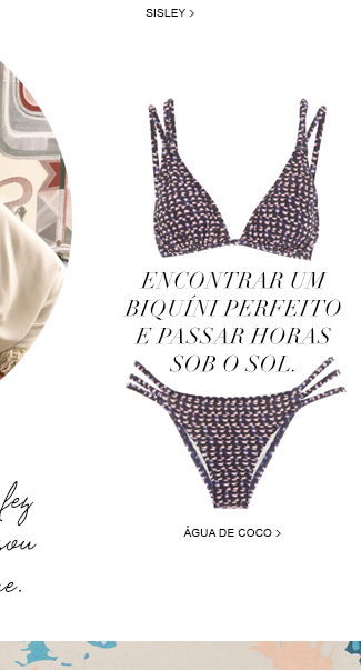 Biquíni Tiras Flor de Maracujá Água de Coco