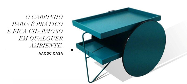 carrinho paris à venda na Inove no Haus Décor Week em Curitiba 