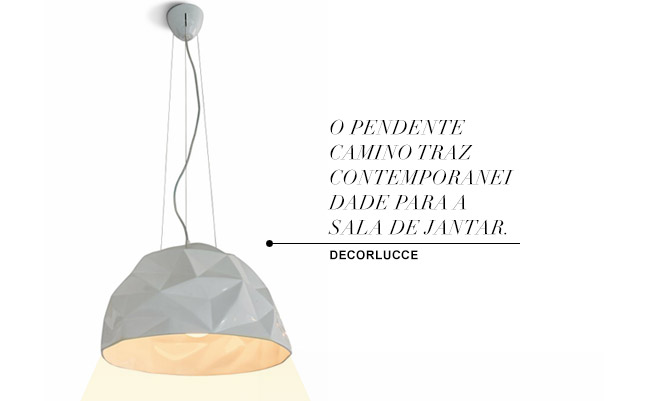 pendente camino à venda na Inove no Haus Décor Week em Curitiba 