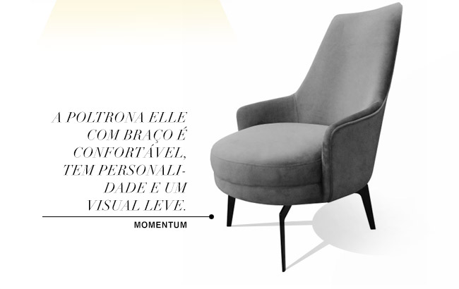 poltrona elle à venda na Inove no Haus Décor Week em Curitiba 