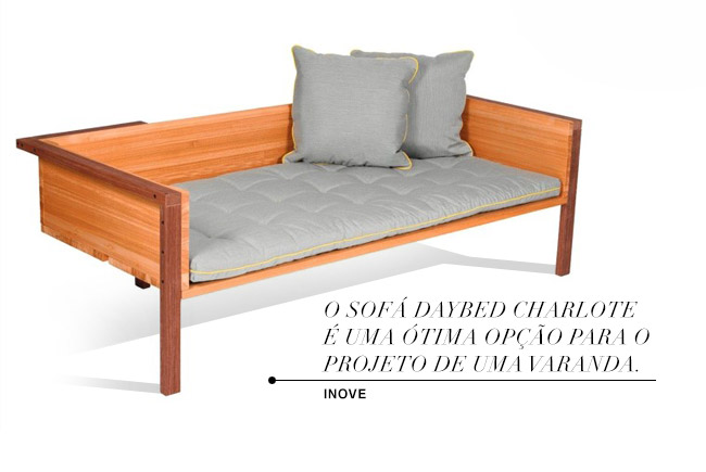 sofá daybed à venda na Inove no Haus Décor Week em Curitiba 