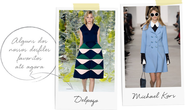 Desejos da Semana desfiles delpozo e michael kors nyfw