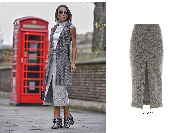 Artsy Brasil Lalá Noleto com saia mídi Artsy Brasil à venda no Gallerist