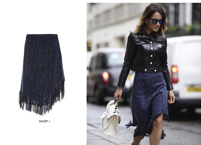 Artsy Brasil Marilia Queiroz com saia de tweed à venda no Gallerist