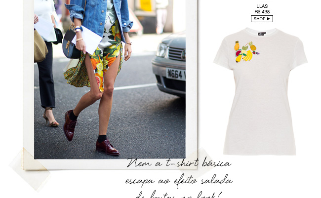 T-shirt Eco Fruits Llas T-shirt Eco Fruits Llas