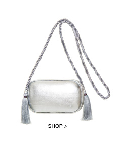 Bolsa Metal Silver La Spezia