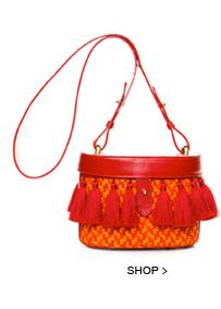 Bolsa Palha Franjas Red La Spezia