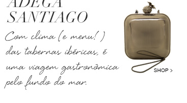 Clutch Quadrada Abacaxi Grey Isla