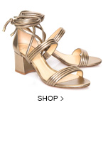 Sandália Nappa Metal Alexandre Birman