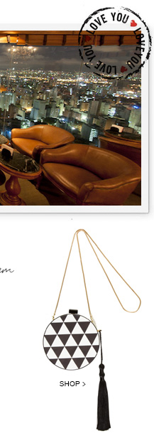 Clutch Bola Triângulos Isla