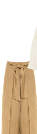 Calça Pantacourt Wrap Brown Suia