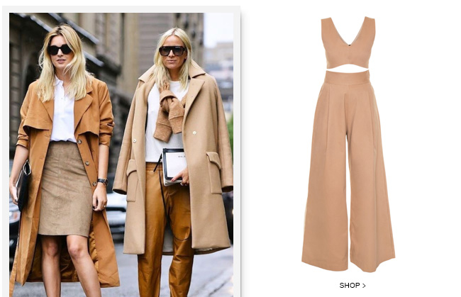 Macacão Twins Beige Framed