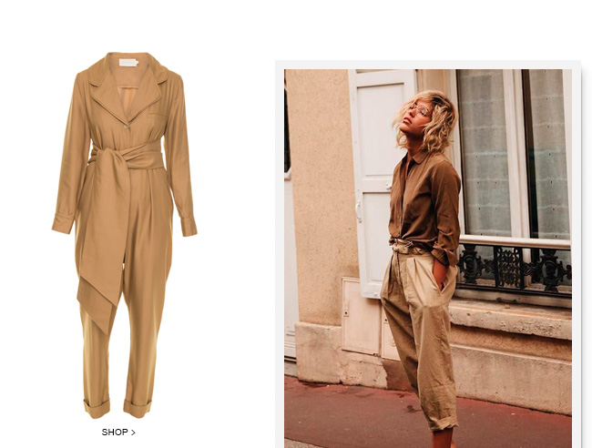 Macacão Longo Benjamin Nude Cris Barros