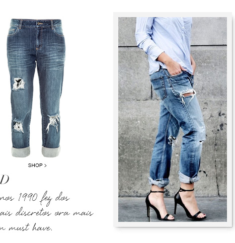 Calca Boyfriend Jeans Dark J.Chermann