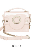 Bolsa Mini Bag Pink Verniz Modem