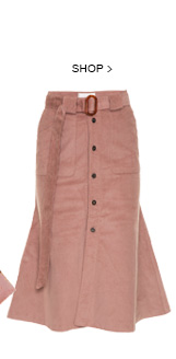 Saia Midi Cotele Stretch Lilly Sarti