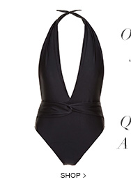 Kelly One-Piece Black Hk Beachwear