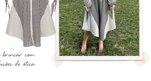 Vestido Midi Organique Flanelado Framed