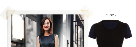 Vestido Tricot Bicolor Balletto