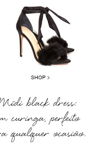 Sandália Clarita Black Fur Alexandre Birman