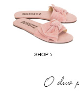 Rasteira Maxi Knot Rose Schutz