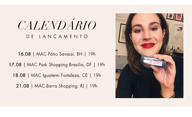 Calendário de Lançamento