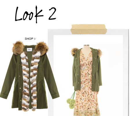 Parka Sarja Green Mes