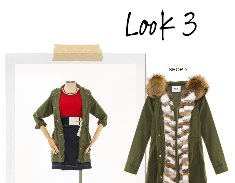 Parka Sarja Green Mes