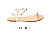 Rasteira Esferas Branca Schutz Rasteira Esferas Branca Schutz