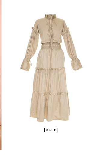 Vestido Tricoline Laços Cruise+Gallerist