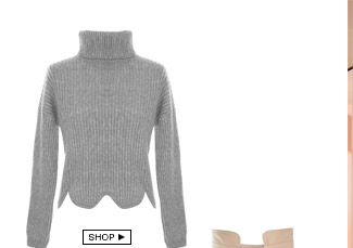 Tricot Pétalas Cinza Cruise+Gallerist