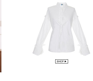 Camisa Laços Branca Cruise+Gallerist