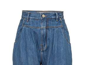 Calça Pregas Blue Amapô Calça Pregas Blue Amapô