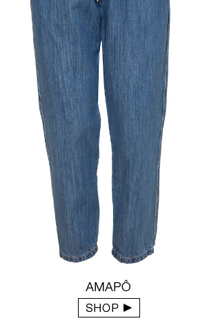Calça Pregas Blue Amapô Calça Pregas Blue Amapô