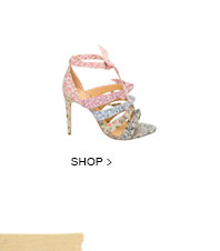 Sandália Salto Alto Tecidos Off White Sandália Salto Alto Tecidos Off White