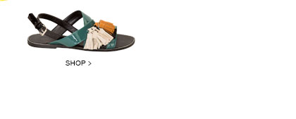 Rasteira Tassels Militar