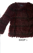 Casaco Pele Roxo