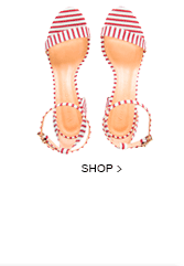 Sandalia Stripes Red Sandalia Stripes Red