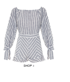 Macaquinho Listras Black White Macaquinho Listras Black White