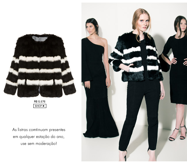 Casaco Mini Listras C Mindov