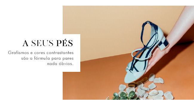 sandália coleção Nômades Cris Barros Verão 2016